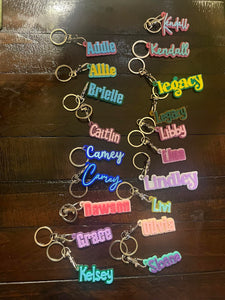 Personalized Keychains Ready To Ship