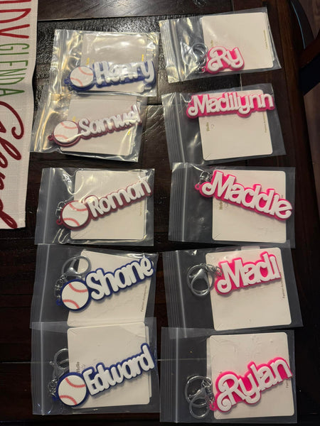 Personalized Keychains Ready To Ship