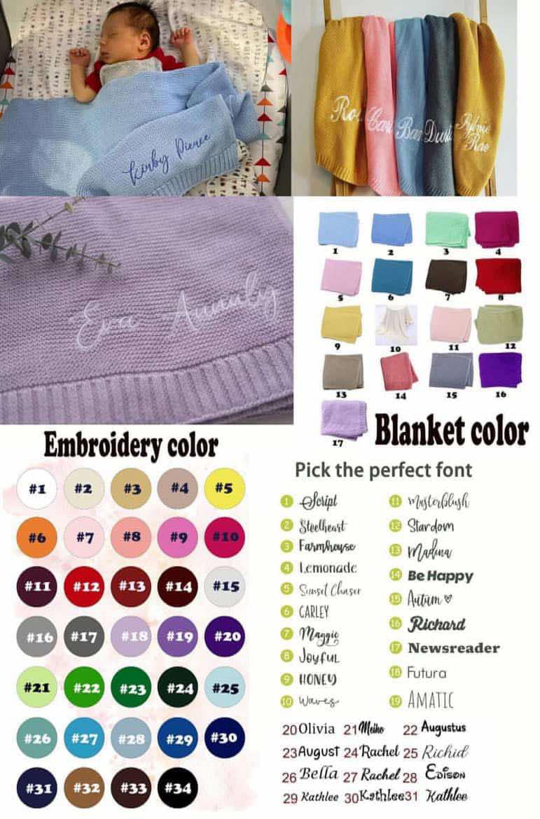 Knit Baby Blanket