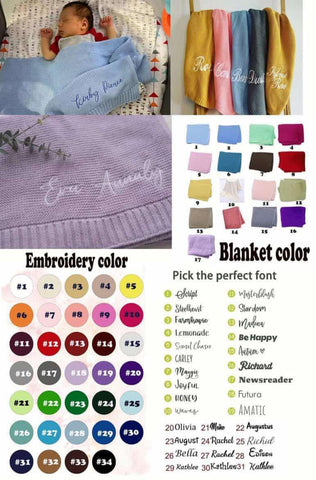 Knit Baby Blanket