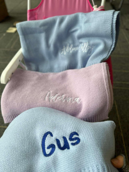Knit Baby Blanket
