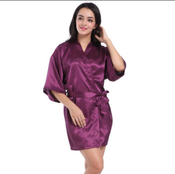 Polyester Silk Robes