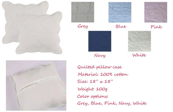 Quilted Pillow Covers