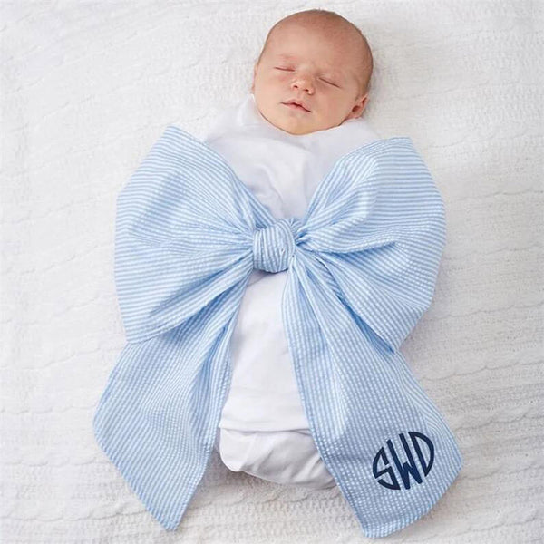 Seersucker Swaddle Sashes