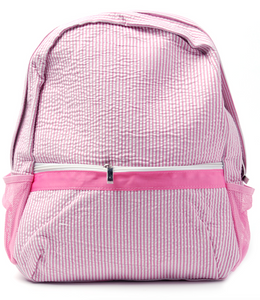 Seersucker Backpacks or Lunch Boxes