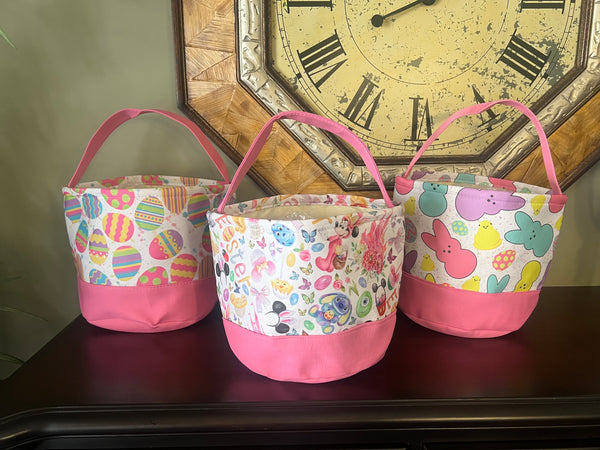 Colorful Easter Buckets